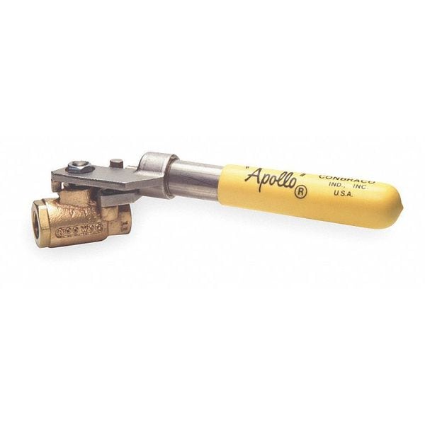 1-1/4" FNPT Bronze Ball Valve Inline