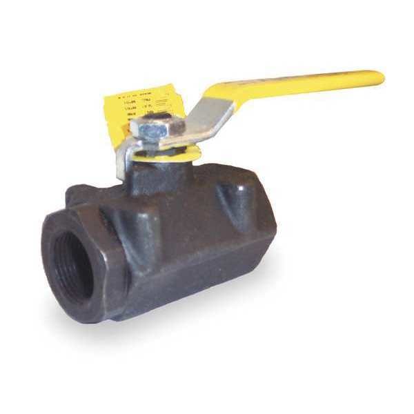 1-1/4" FNPT Carbon Steel Fire Safe Ball Valve Inline