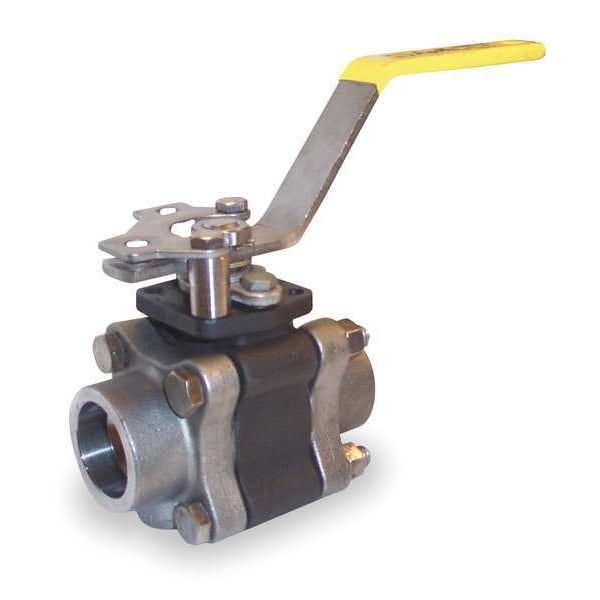 1" Socket Carbon Steel Ball Valve Inline
