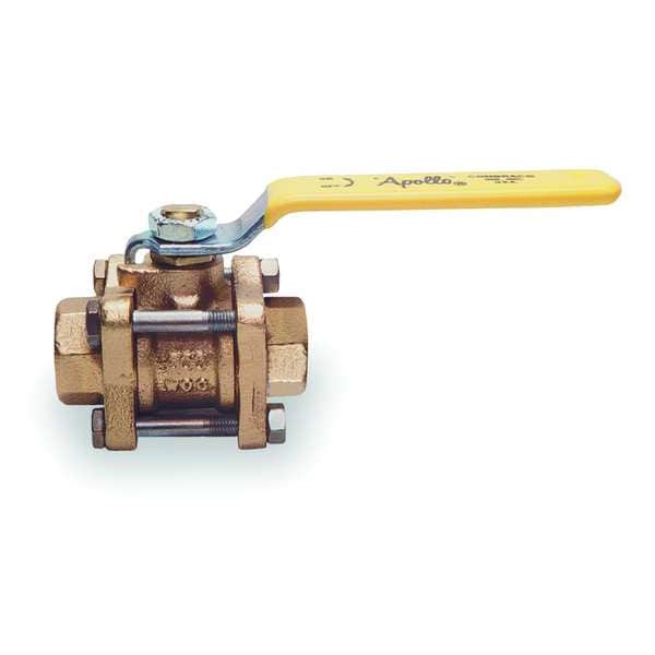 1-1/2" FNPT Bronze Ball Valve Inline