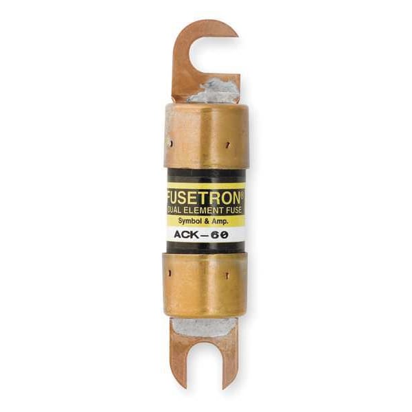 Forklift Limiter Fuse, ACK Series, 60A, Time-Delay, Not Rated, Bolt-On