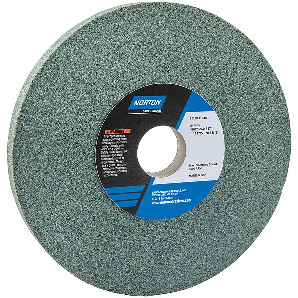 Grinding Wheel, T1, 7x1/2x1.25, SC, 80G, PK5