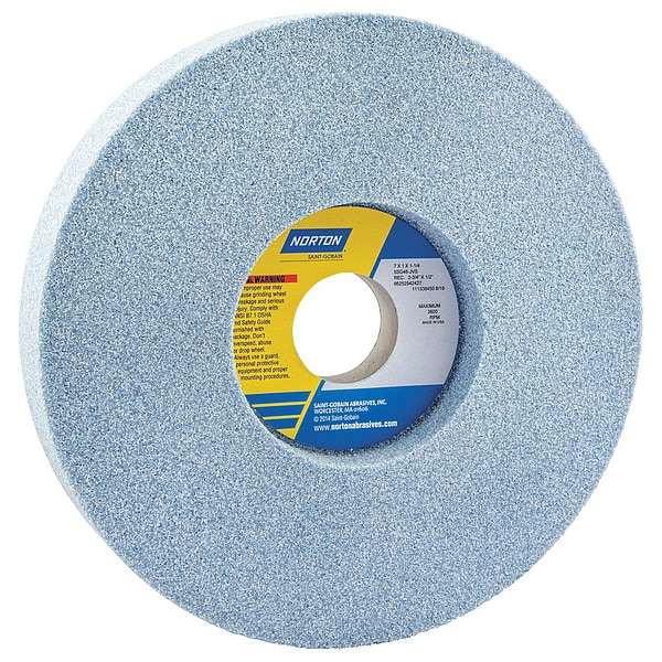 Recessed Grinding Whl, 1/S, 7x1x1.25, PK5