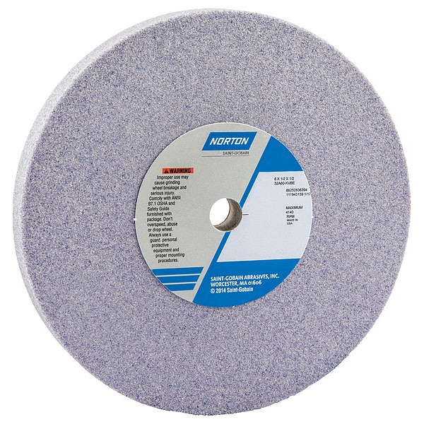 Grinding Wheel, T1, 6x1/2x1/2, AO, 60G, PK5