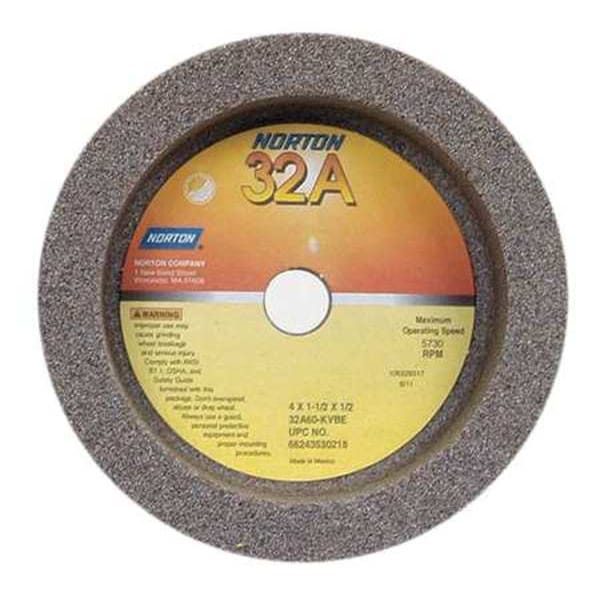 Straight Cup Wheel, 4 Diax1.5 Tx1/2AH, PK5
