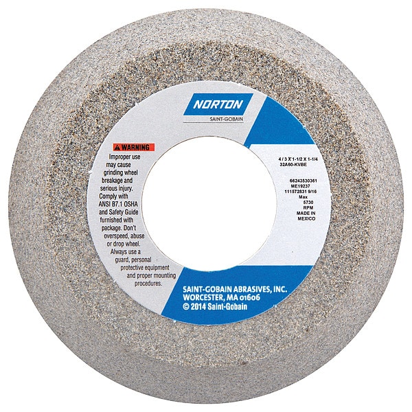 Flaring Cup Wheel, 4 Diax1.5 Tx1.25AH, PK5