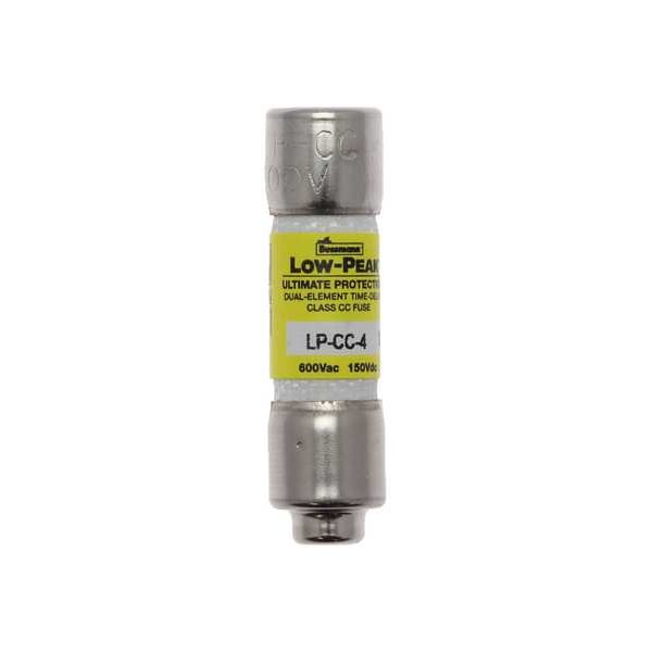 CC Class, Time-Delay, 4A, 600V AC, Non-Indicating