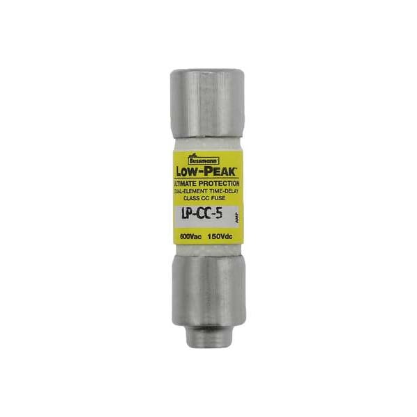 CC Class, Time-Delay, 5A, 600V AC, Non-Indicating