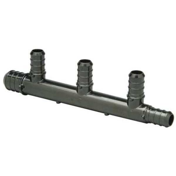 PEX Manifold, CR Polymer, PEX, 3/4 In.