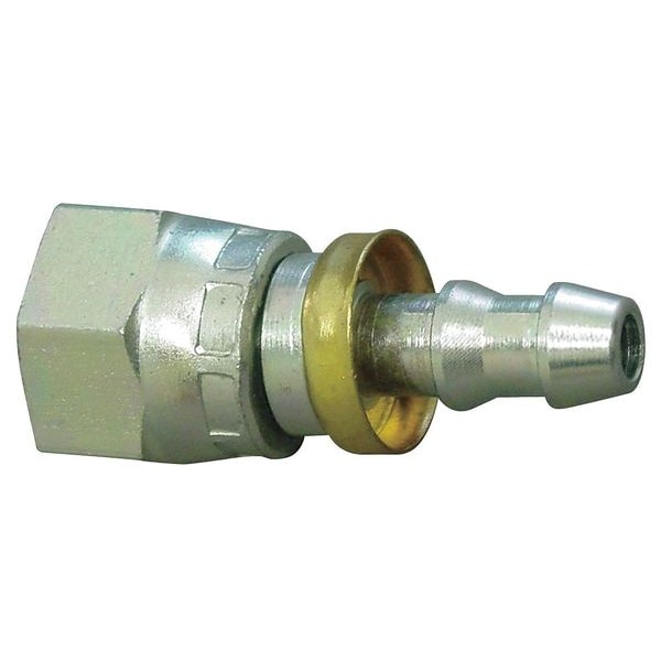 Hydraulic Hose Fitting, Straight, 3/8
