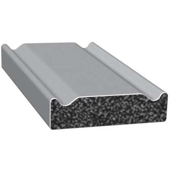 Crown Rectangle Rubber Seal w/Adhesive Back, 25 ft. x .25"H x .5"W