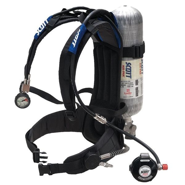 Industrial SCBA, ACSi, Carbon Fiber Cylinder, Thermoflex Backframe, 4,500 psi