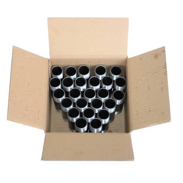 1/8" x 2" Black Pipe Nipple Sch 40 PK25