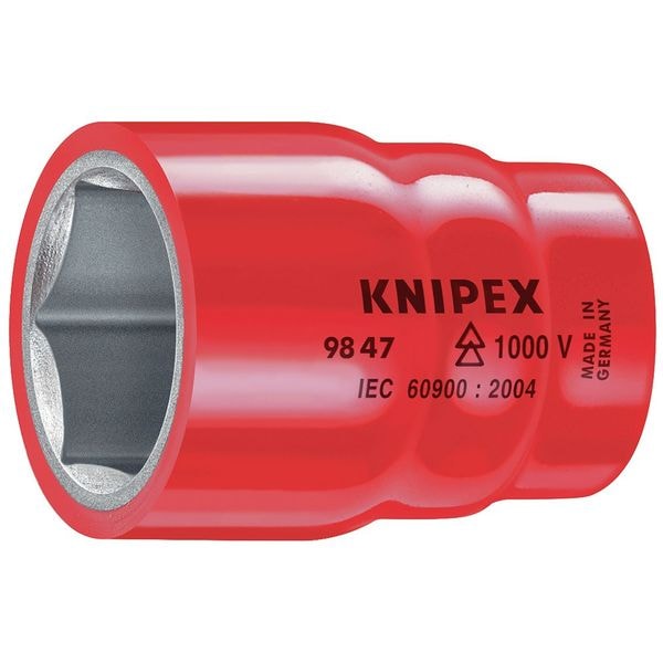 1/2 in Drive, 12mm Metric Socket, 6 Points, 1/2 in. Dr, 12mm Hex