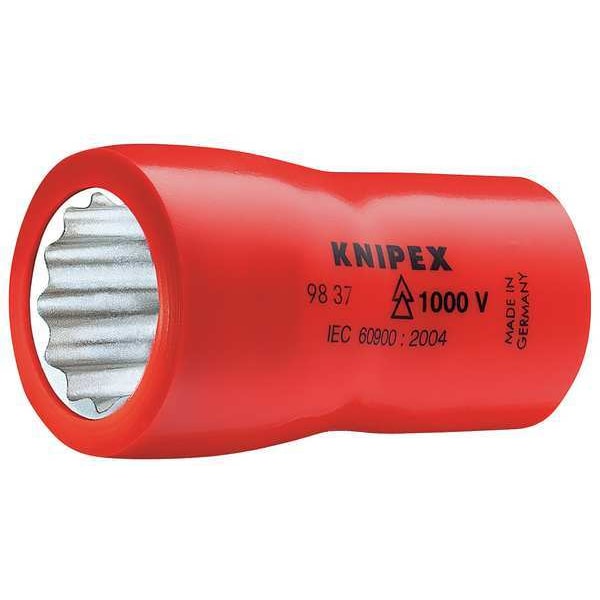 3/8 in Drive, 1/4" SAE Socket, 12 Points, 3/8 in. Dr, 1/4 in.,