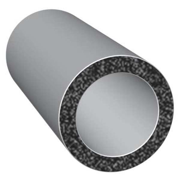 Rubber Seal, Tubing, 0.24"W x 100 ft.