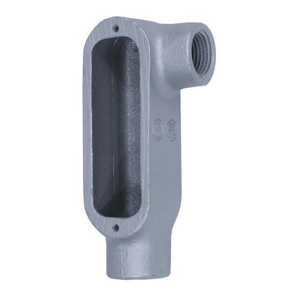 Conduit Outlet Body, Iron, LL, 4 In.