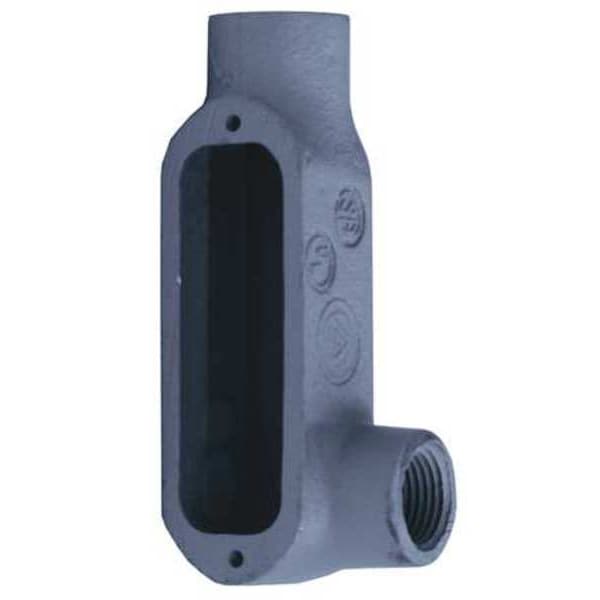 Conduit Outlet Body, Iron, LR, 3-1/2 In.