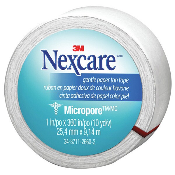 First Aid Tape, Gentle, 1" x 360", PK36