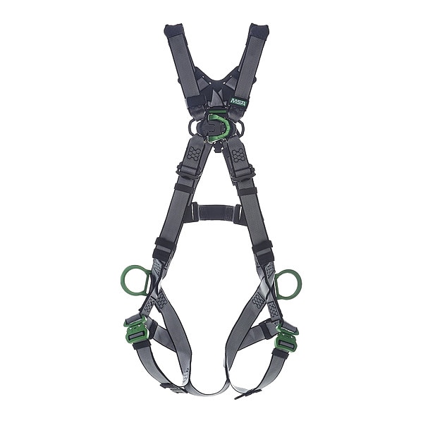 V-FIT Full Body Harness, XL, 400 lb., Quick-Connect Chest/ Quick-Connect Leg Straps