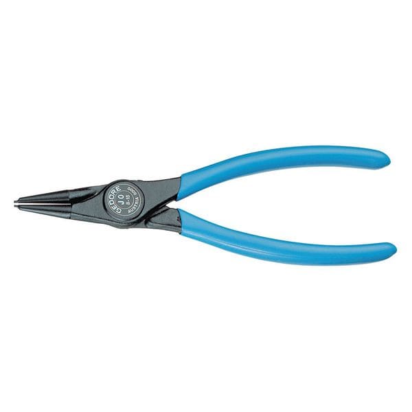 Int Circlip Pliers, Straight, 3-3/8"-5.5", Features: Precision Machined, Oil Hardened and Annealed