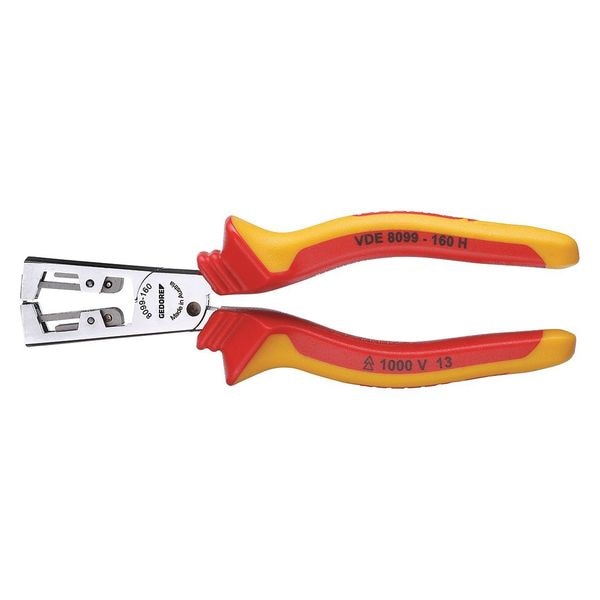 Insulated Stripping Pliers, 6-1/2"