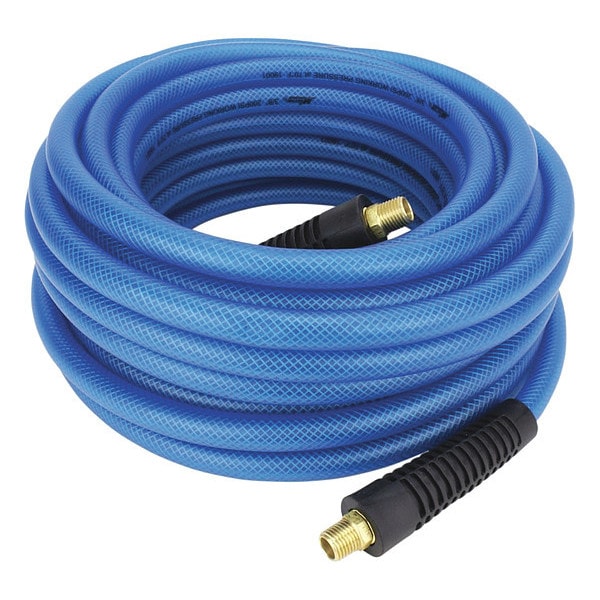 Flex Hose W/1/4"NPT Fittings 3/8"X50Ft