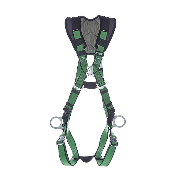 V-FORM+(TM) Safety Harness Fall Protection Harness, M/L, 310 lb, Not Applicable Chest/