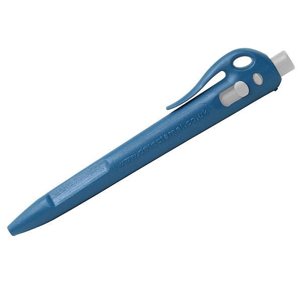 Detectable Pen W/ Clip, Bl Gel, PK50