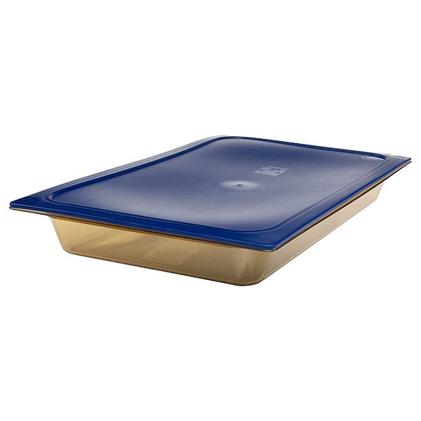 Full Food Pan HH, 2.5" D, Amber, PK6