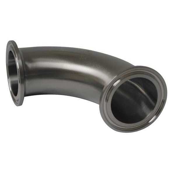 1-1/2" Clamp T316L SS 90 Degree Elbow