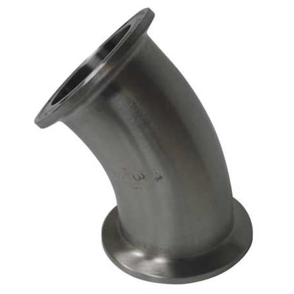 1" Clamp T304 SS 45 Degree Elbow