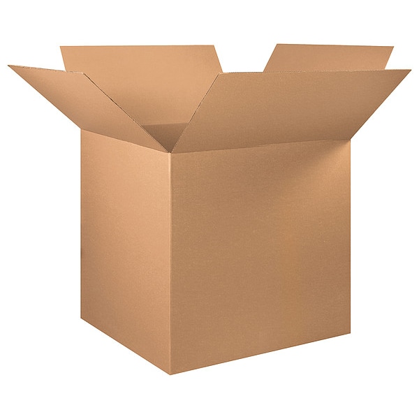 36 in x 36 in x 36 in Shipping Box, Kraft, Corrugate, Single Wall, 32 ECT