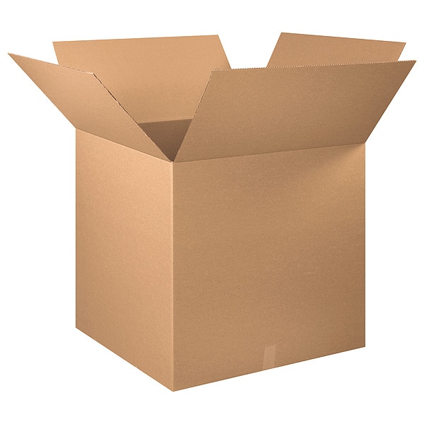 30 in x 30 in x 30 in Shipping Box, Kraft, Corrugate, Single Wall, 32 ECT
