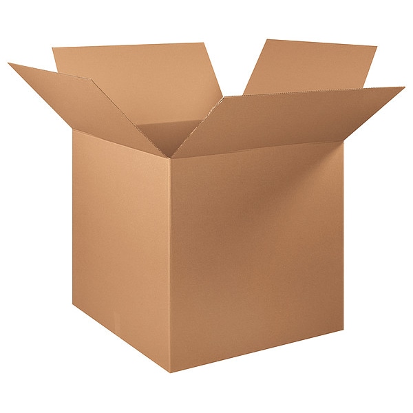 32 in x 32 in x 32 in Shipping Box, Kraft, Corrugate, Single Wall, 32 ECT