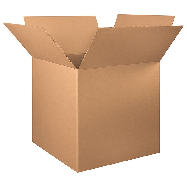 34 in x 34 in x 34 in Shipping Box, Kraft, Corrugate, Single Wall, 32 ECT