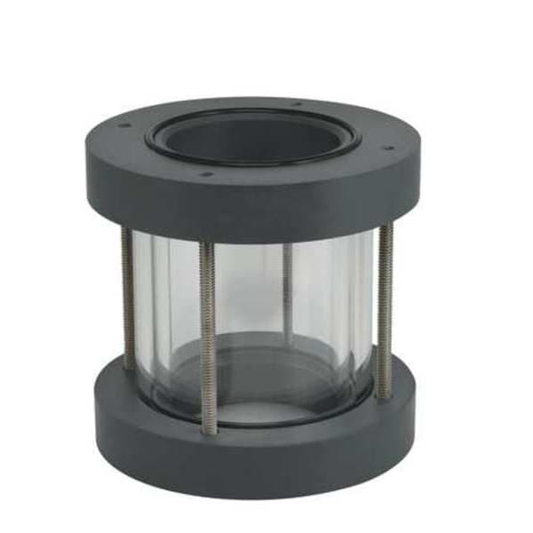 Double Wall Sight, 1-1/2 In. Flange, PVC