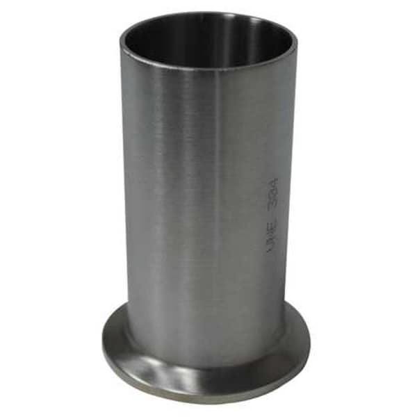 1-1/2" Clamp T316L SS Long Tank Ferrule