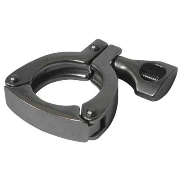 Clamp, Stainless Steel, Threaded, 3 in