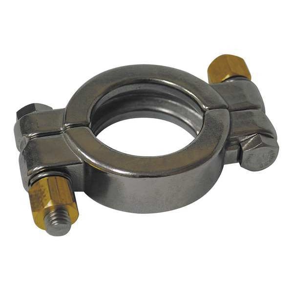 Clamp, Stainless Steel, Threaded, 4 in