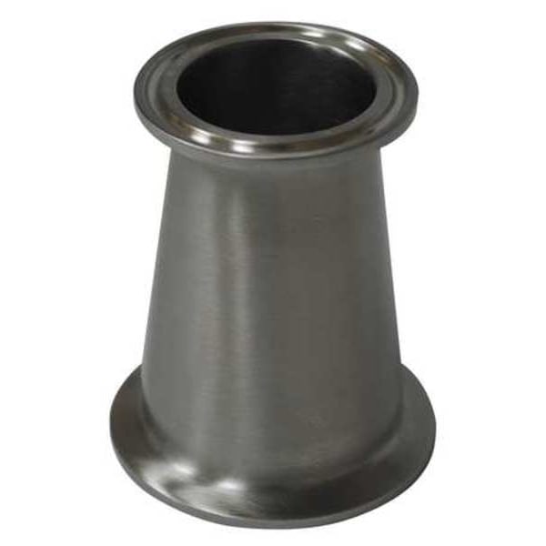 2-1/2" x 2" Clamp T304 SS Concentric Reducer