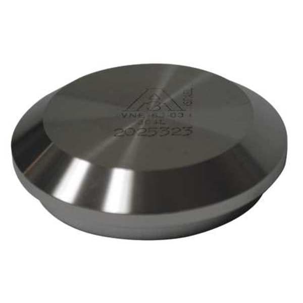 2-1/2" E Line T304 SS Male Cap