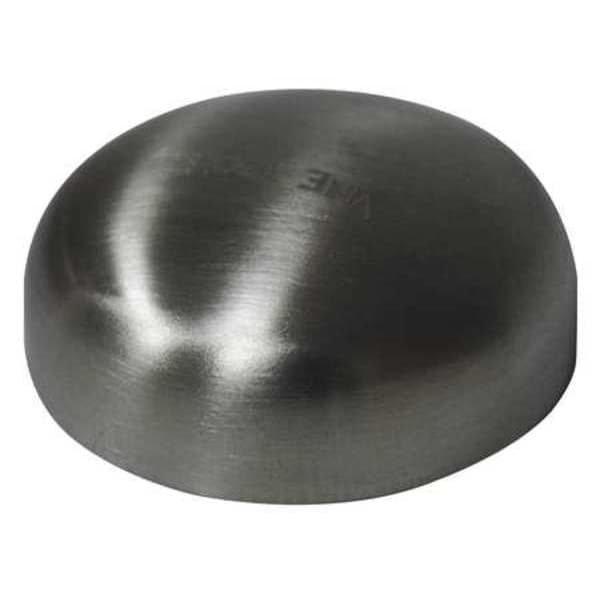 1-1/2" Butt Weld T304 SS Dome Cap
