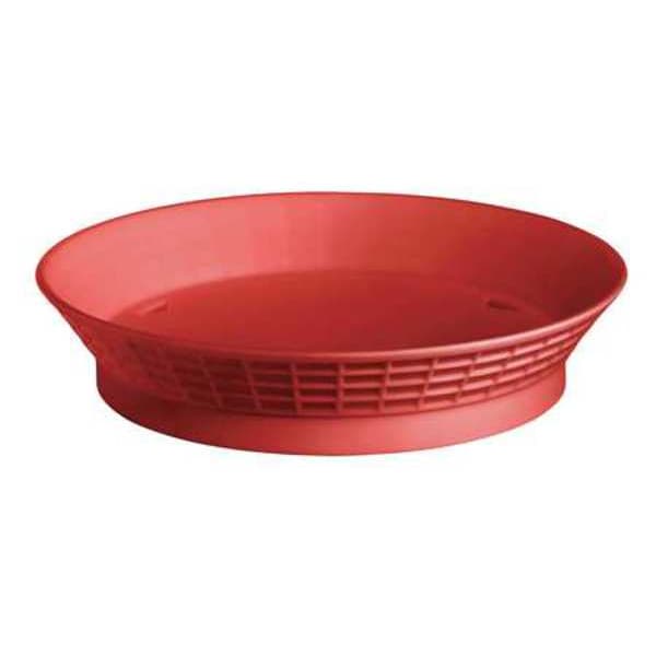Diner Platter w/Base, 9 In, Red, PK12