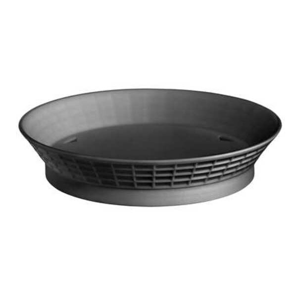 Diner Platter w/Base, 12 In, Black, PK12