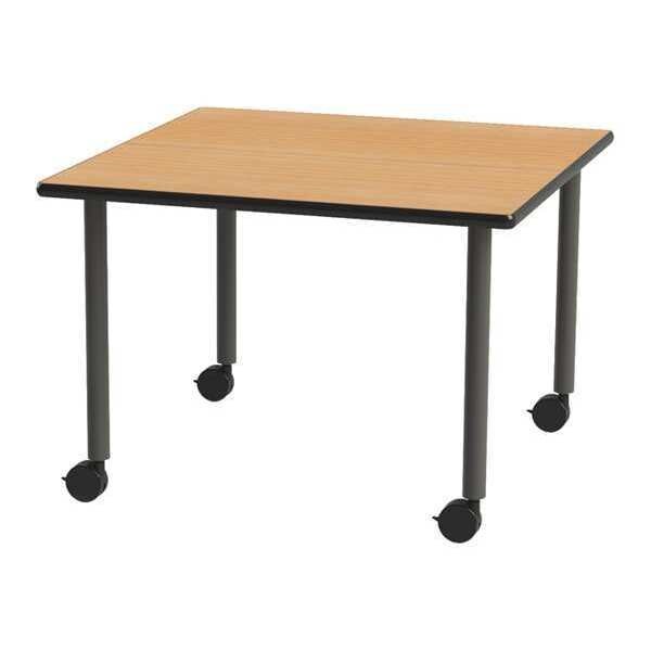 Square Portable Square Table, 36"x36"x28"H, 36" W, 28" H