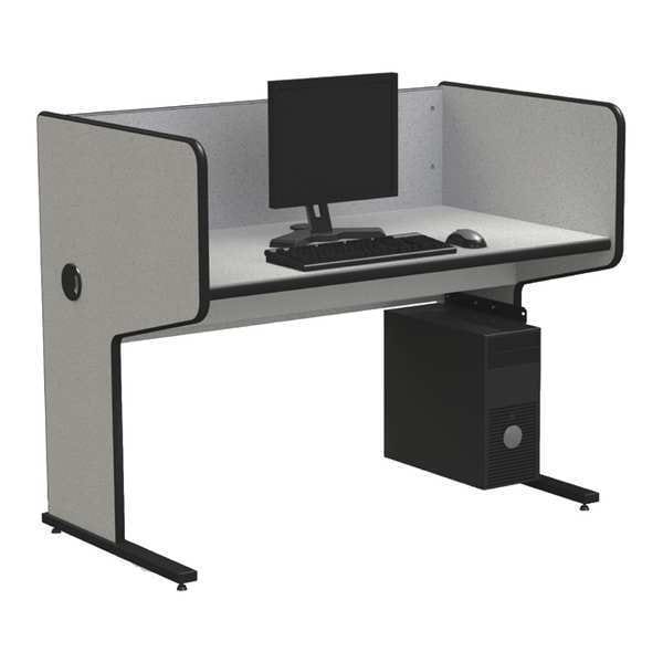 Workstation Desk Laminate Computer Workstation, 30"Wx36"D, 30" D X 44" H, 36" W X Laminate MDF