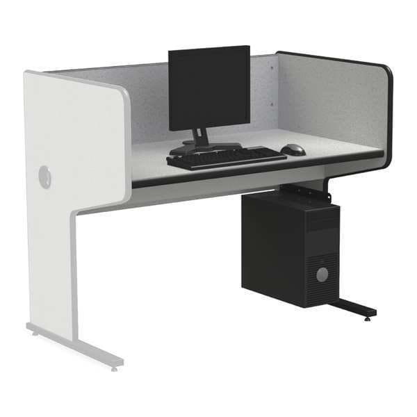 Workstation Desk Laminate Computer Workstation, 30"Wx30"D, 30" D X 44" H, 30" W X Laminate MDF