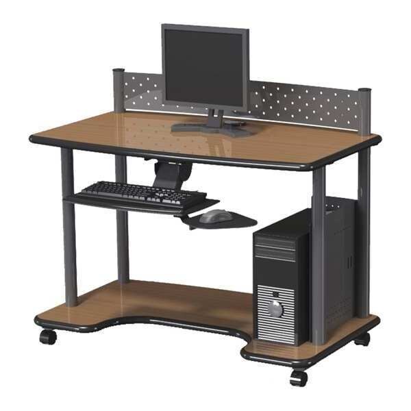 Mobile Instructor Stations Mobile Ins Station, 48"Wx30"Dx42.5"H, 30" D X 42-1/2" H, 48" W X