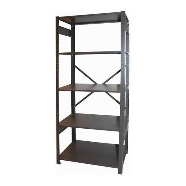 Open Storage Shelving Unit, 18"x30"x96"